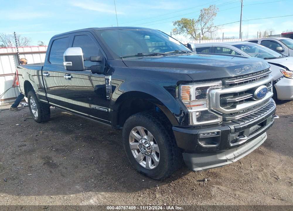 2021 FORD F-250 PLATINUM VIN: 1FT7W2BTXMEC20383