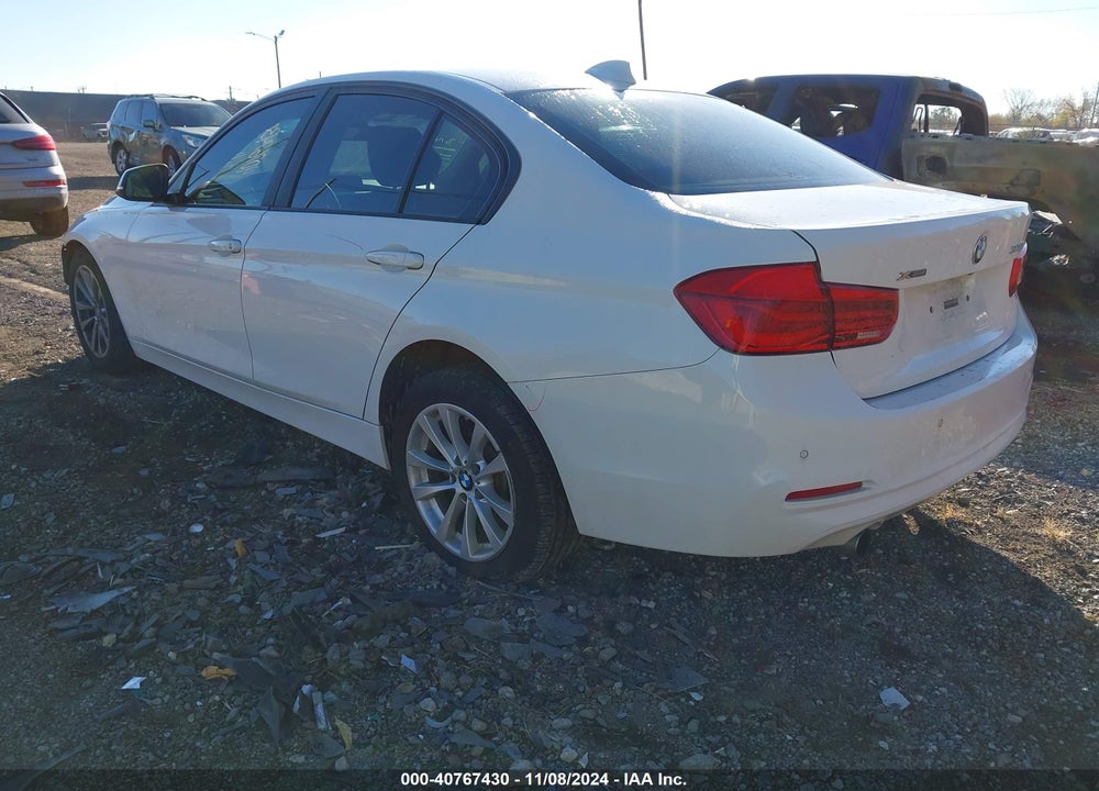 2016 BMW 320I XDRIVE VIN: WBA8E5G54GNU20499