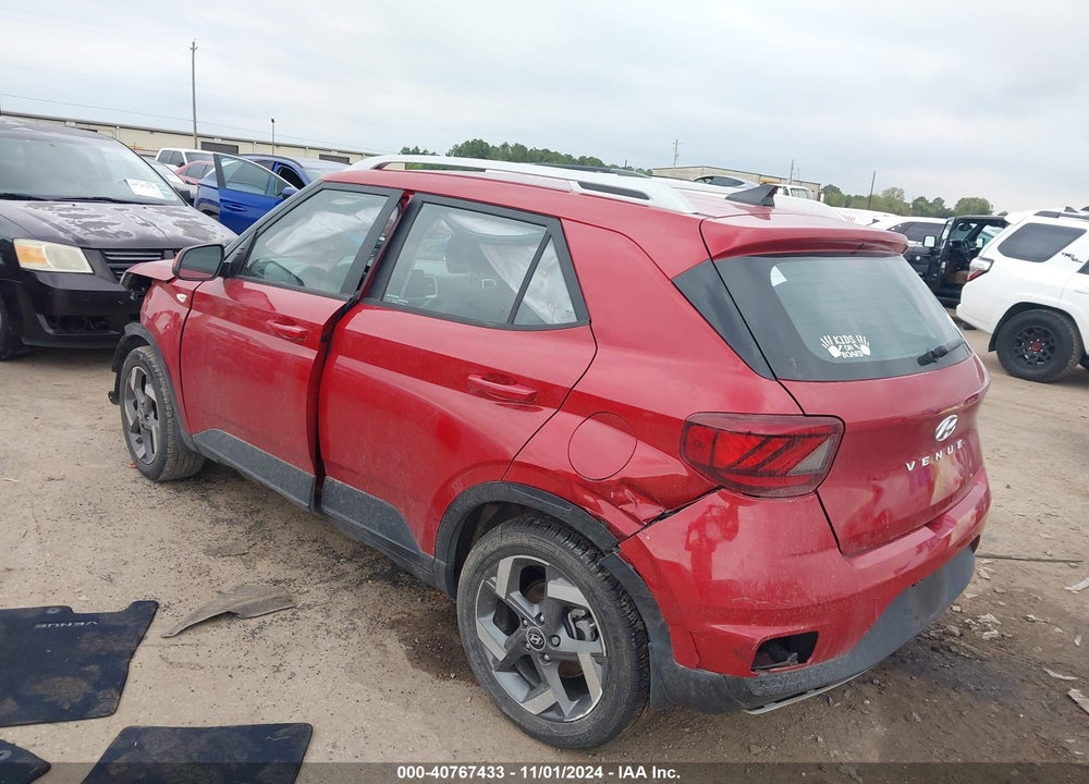 2022 HYUNDAI VENUE LIMITED VIN: KMHRC8A36NU161504