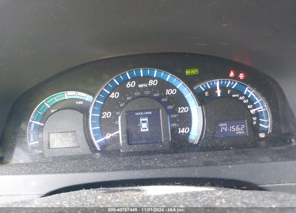 2014 TOYOTA CAMRY HYBRID XLE VIN: 4T1BD1FK2EU097368
