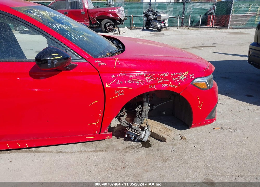 2024 HONDA CIVIC VIN: 2HGFE2F59RH540502