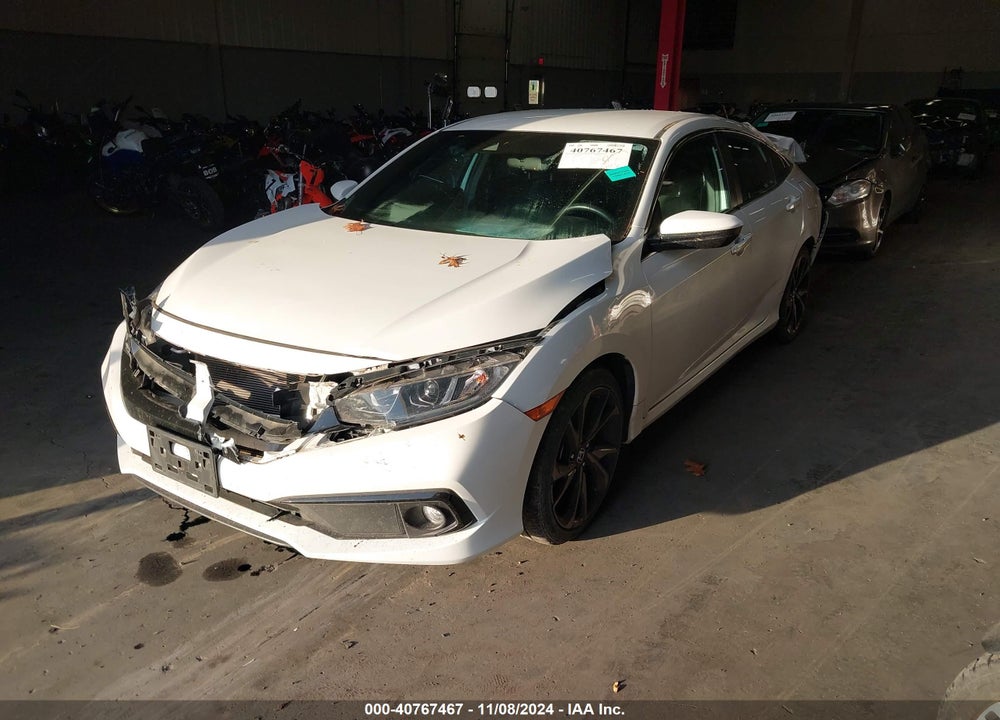 2019 HONDA CIVIC SPORT VIN: 19XFC2F87KE213161