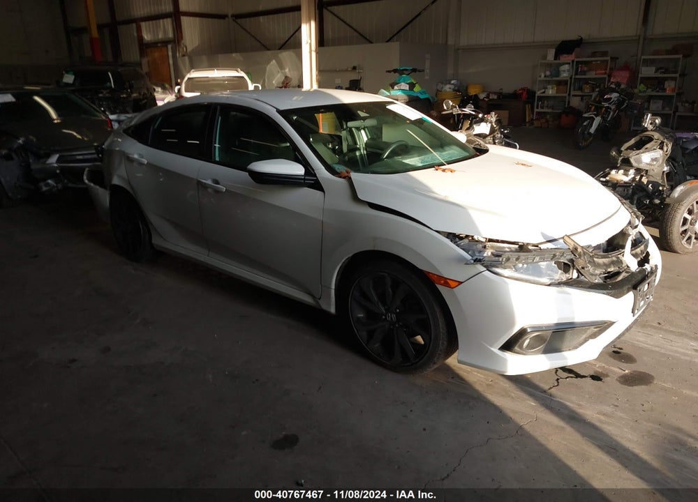 2019 HONDA CIVIC SPORT VIN: 19XFC2F87KE213161