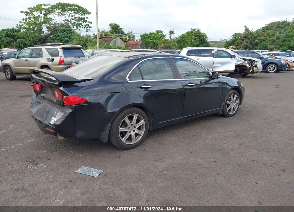 2004 ACURA TSX VIN: JH4CL96864C020763