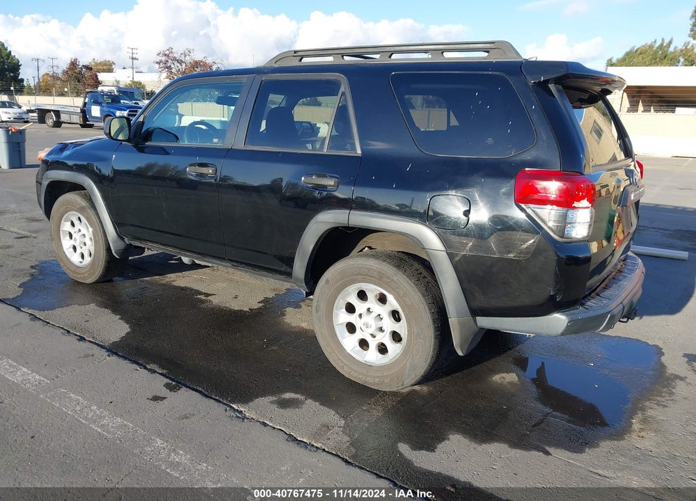 2010 TOYOTA 4RUNNER TRAIL V6 VIN: JTEBU5JR9A5016947