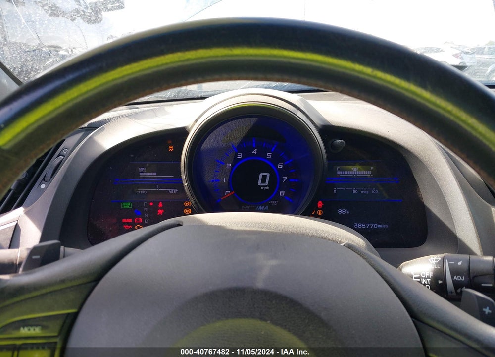 2013 HONDA CR-Z EX VIN: JHMZF1D68DS001755