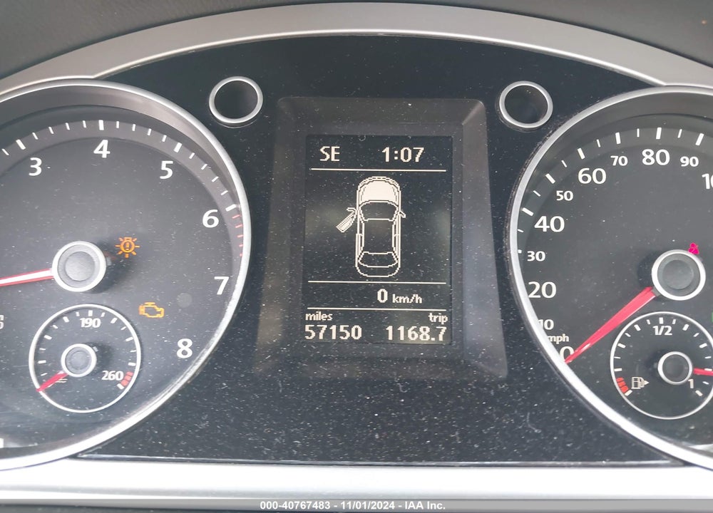 2012 VOLKSWAGEN CC SPORT VIN: WVWNP7AN3CE520527