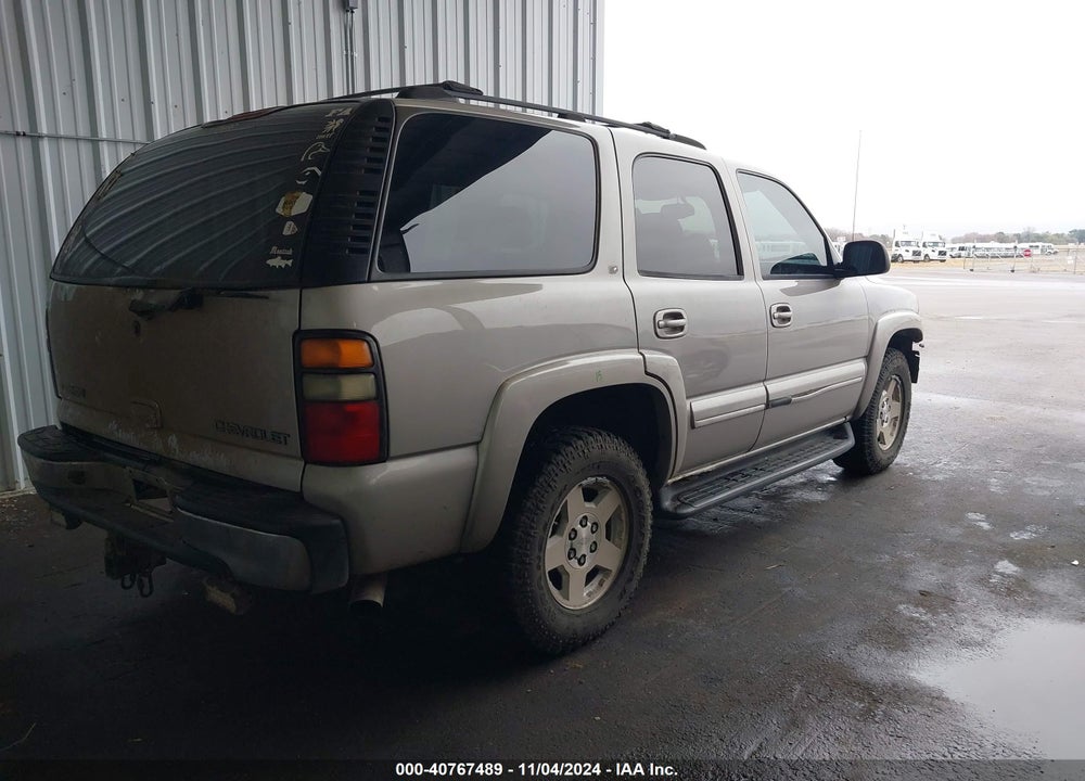 2004 CHEVROLET TAHOE LT VIN: 1GNEK13Z64J174789