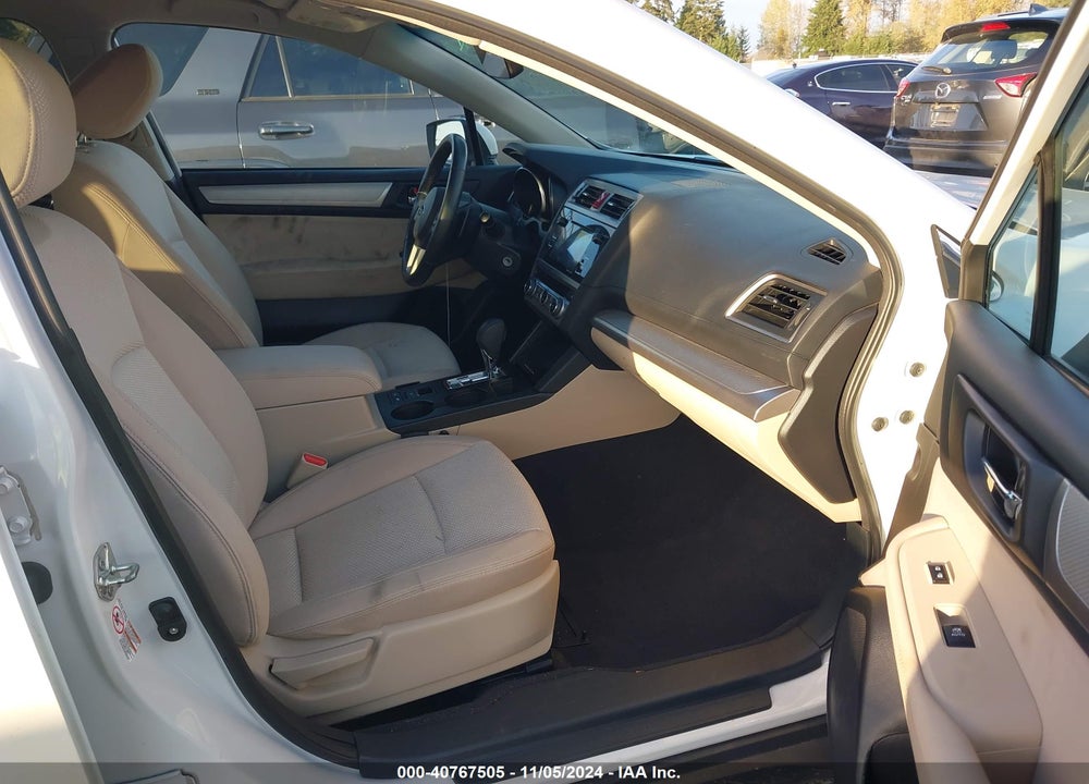 2017 SUBARU OUTBACK 2.5I PREMIUM VIN: 4S4BSACC3H3226201