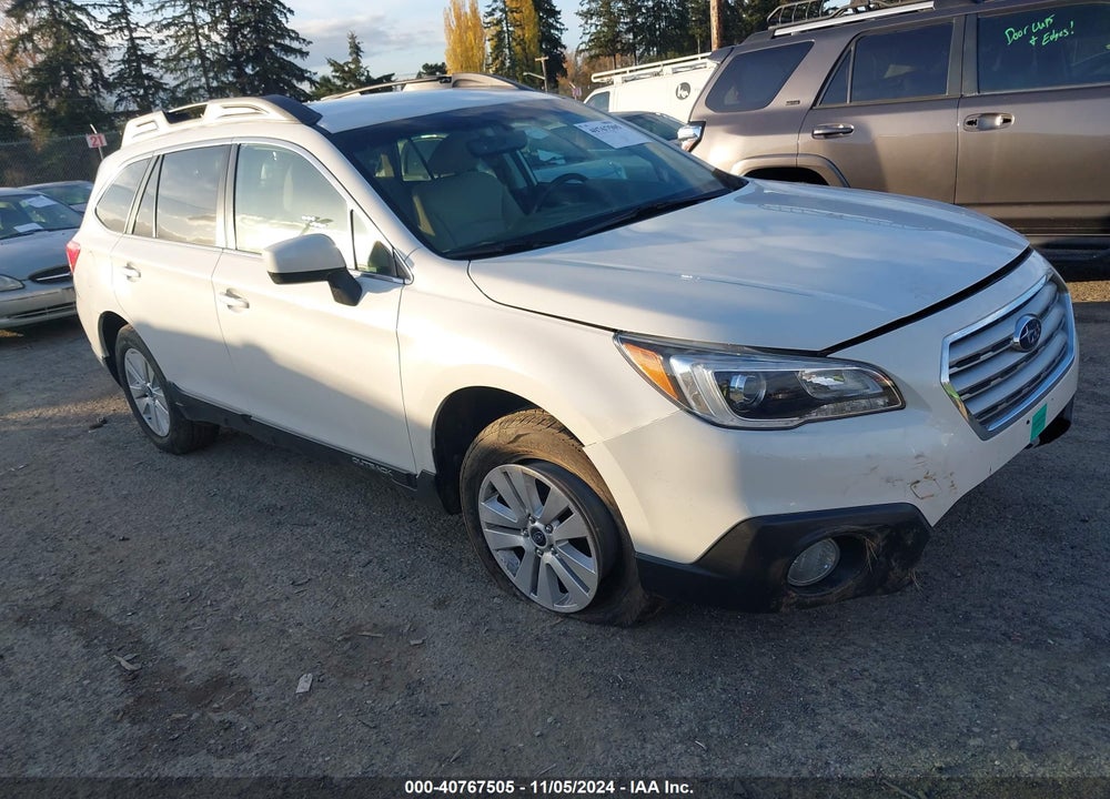 2017 SUBARU OUTBACK 2.5I PREMIUM VIN: 4S4BSACC3H3226201