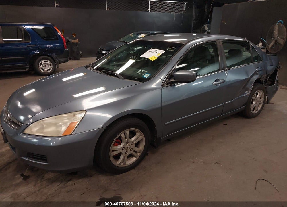 2007 HONDA ACCORD 2.4 SE VIN: 1HGCM56347A122088