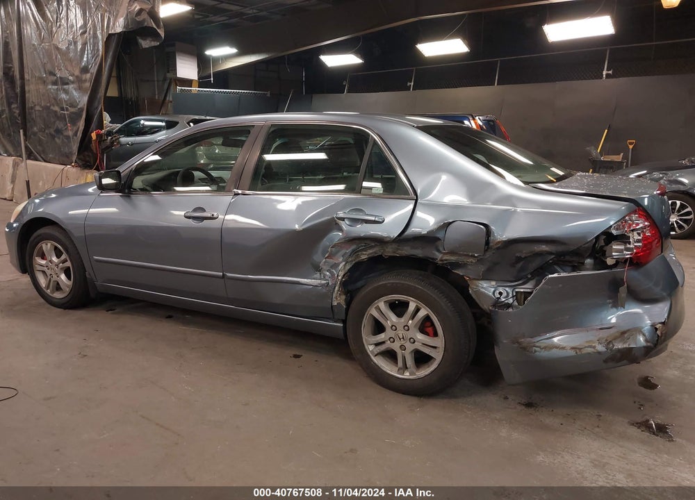 2007 HONDA ACCORD 2.4 SE VIN: 1HGCM56347A122088