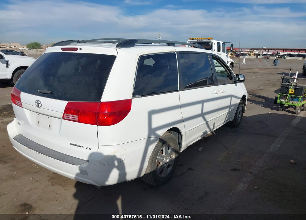 2004 TOYOTA SIENNA LE VIN: 5TDZA23C14S116199