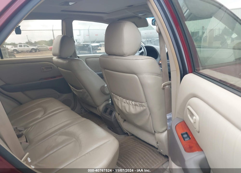 1999 LEXUS RX 300 VIN: JT6GF10UXX0030033