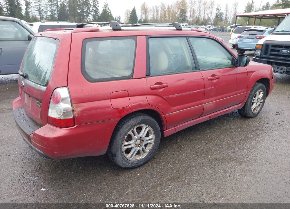 2006 SUBARU FORESTER 2.5XT LIMITED VIN: JF1SG696X6H740735