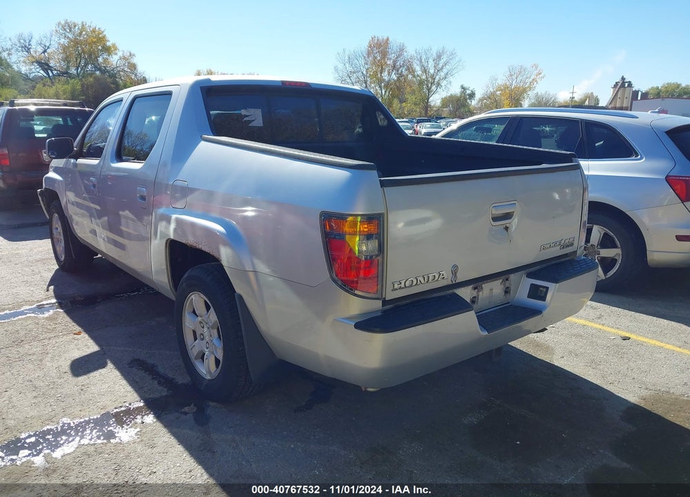 2006 HONDA RIDGELINE RTL VIN: 2HJYK16556H504484