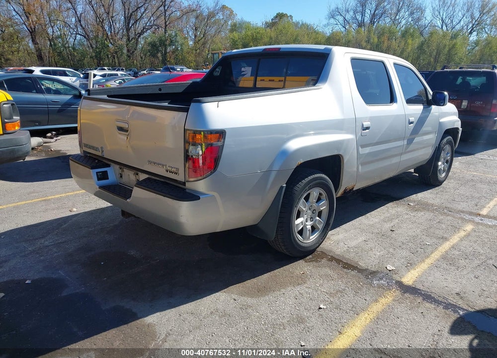 2006 HONDA RIDGELINE RTL VIN: 2HJYK16556H504484