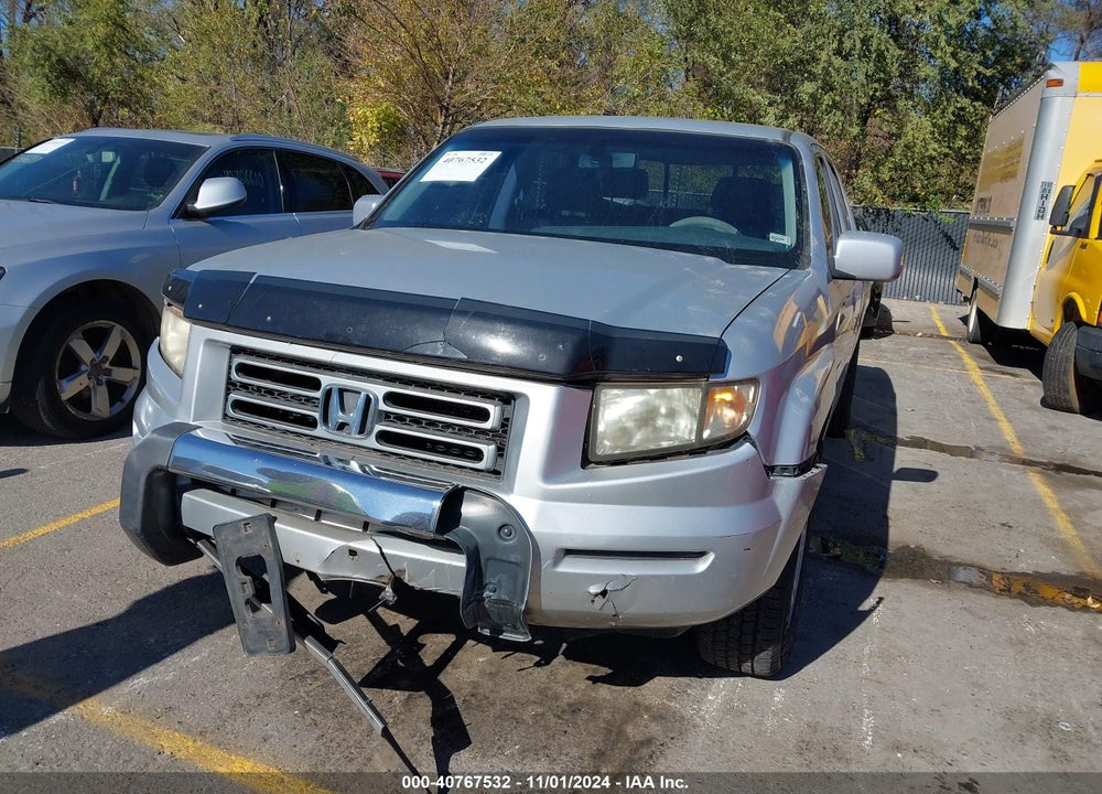 2006 HONDA RIDGELINE RTL VIN: 2HJYK16556H504484