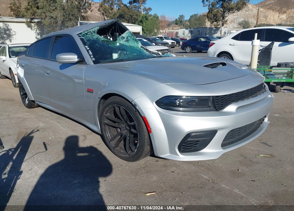 2022 DODGE CHARGER SCAT PACK WIDEBODY VIN: 2C3CDXGJ7NH112598