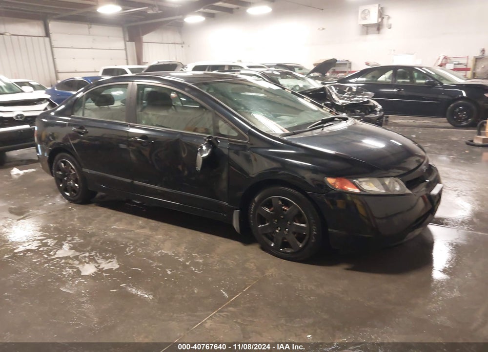 2007 HONDA CIVIC LX VIN: 1HGFA16507L121153