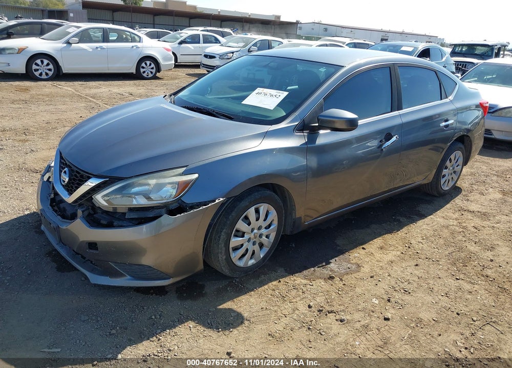 2016 NISSAN SENTRA SV VIN: 3N1AB7AP6GL668081