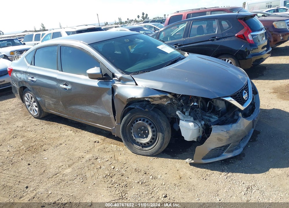 2016 NISSAN SENTRA SV VIN: 3N1AB7AP6GL668081