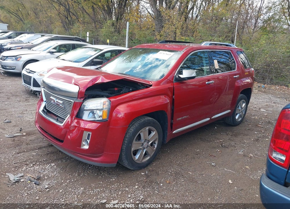 2013 GMC TERRAIN DENALI VIN: 2GKALYEK0D6430407