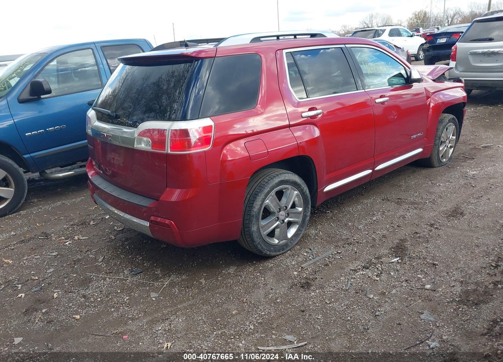 2013 GMC TERRAIN DENALI VIN: 2GKALYEK0D6430407