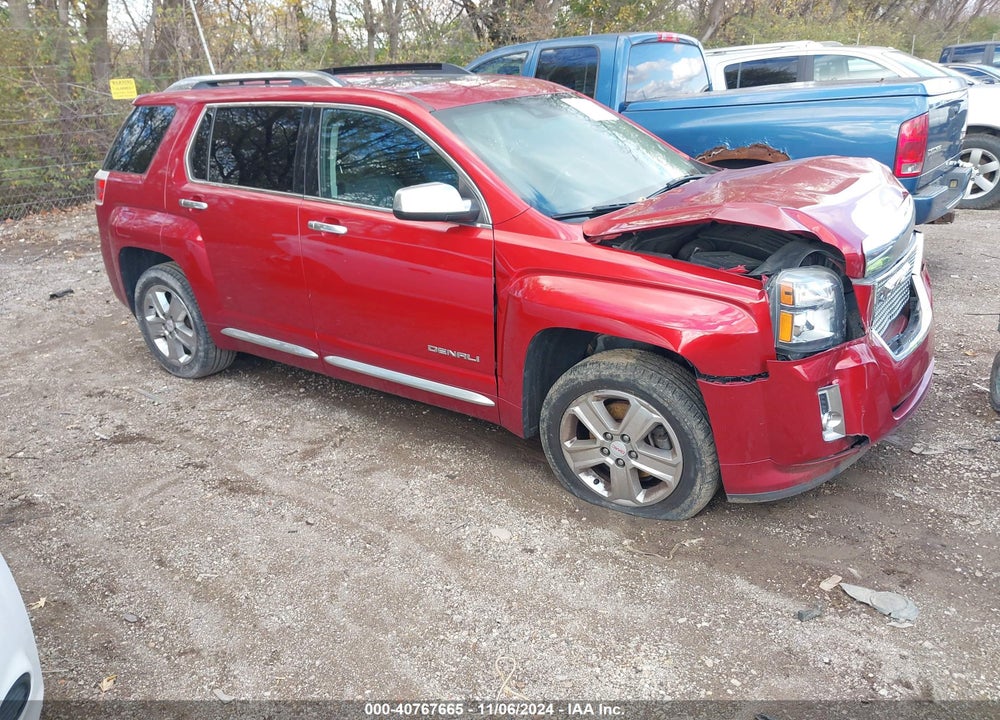2013 GMC TERRAIN DENALI VIN: 2GKALYEK0D6430407