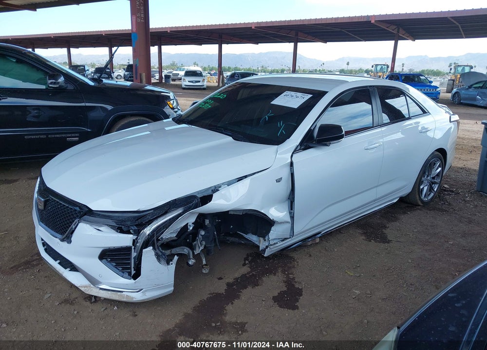 2022 CADILLAC CT4 SPORT VIN: 1G6DC5RK1N0132642