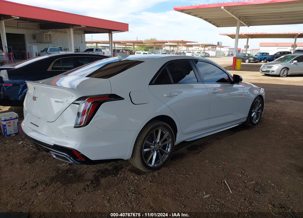 2022 CADILLAC CT4 SPORT VIN: 1G6DC5RK1N0132642