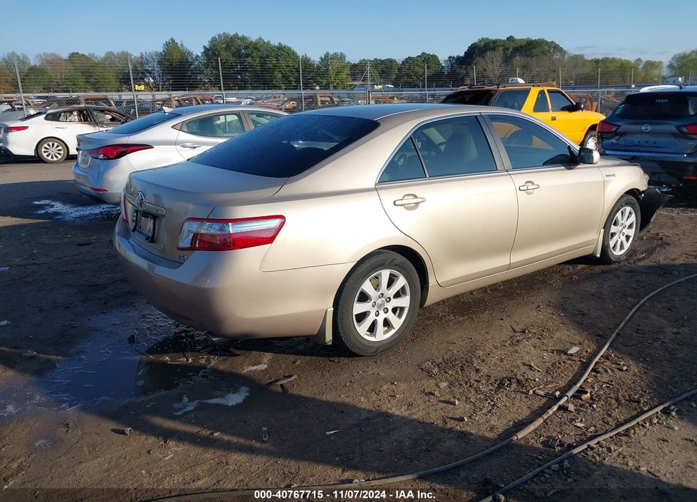 2009 TOYOTA CAMRY HYBRID VIN: 4T1BB46K09U066701