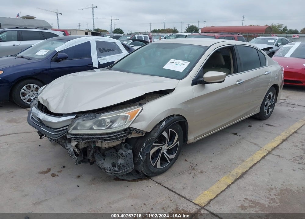 2016 HONDA ACCORD VIN: 1HGCR2F32GA028727