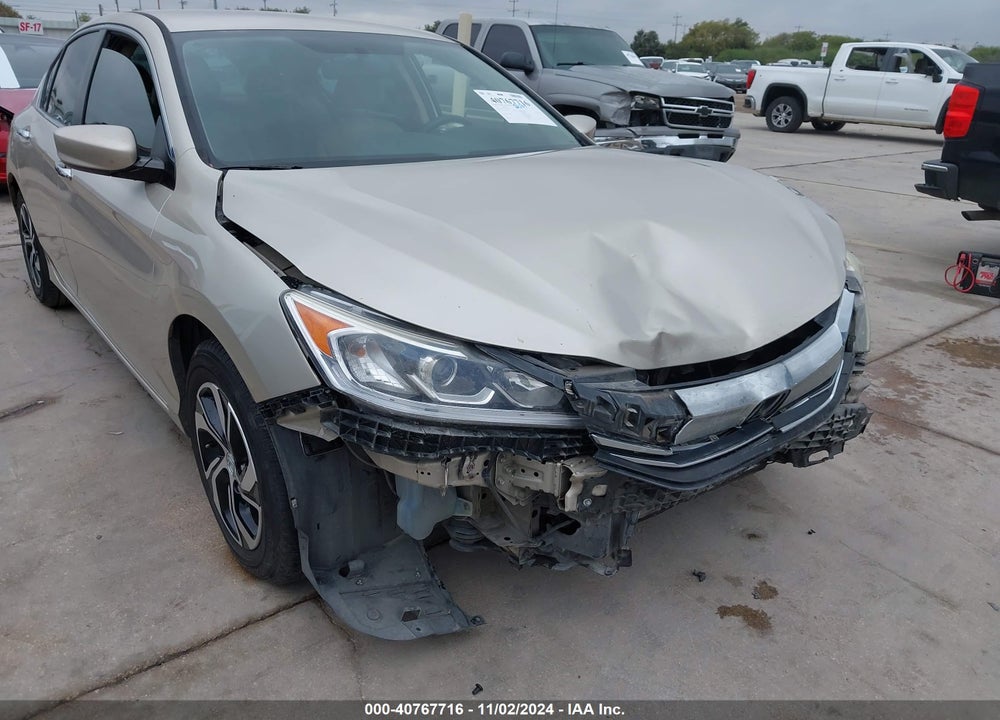2016 HONDA ACCORD VIN: 1HGCR2F32GA028727