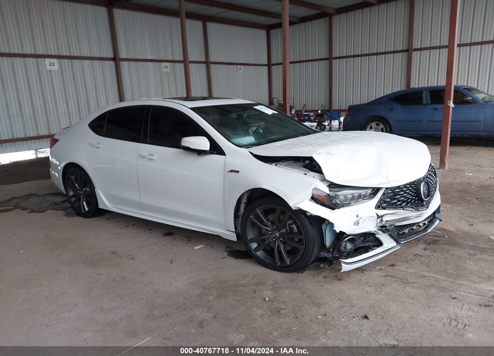 2020 ACURA TLX A-SPEC/A-SPEC W/RED LEATHER VIN: 19UUB2F65LA005794