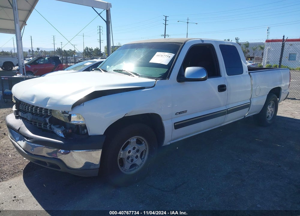 1999 CHEVROLET SILVERADO 1500 LS VIN: 2GCEC19W6X1217593
