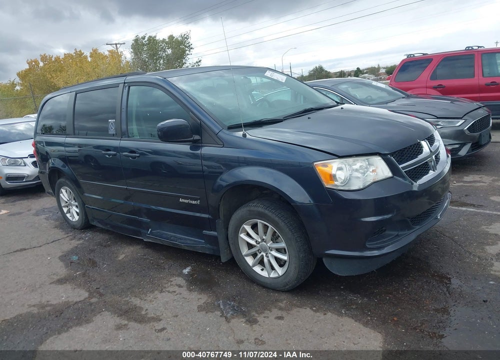 2014 DODGE GRAND CARAVAN SXT VIN: 2C4RDGCG5ER291556