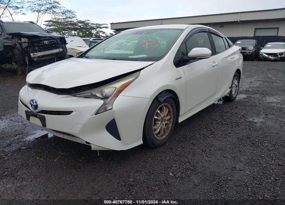 2016 TOYOTA PRIUS THREE VIN: JTDKARFU3G3001527