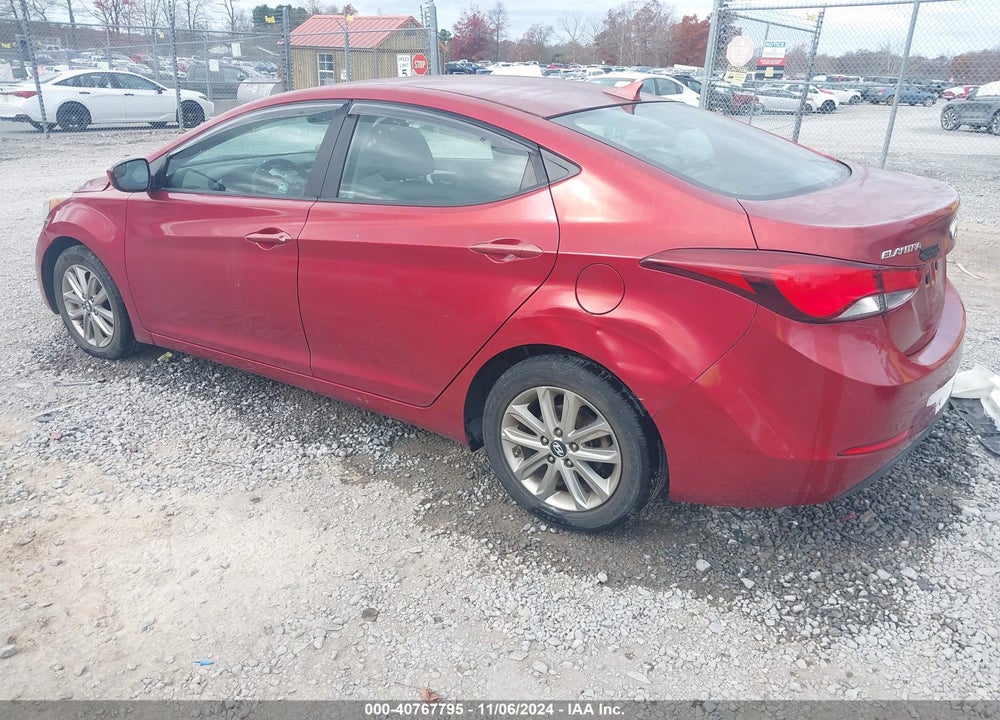 2015 HYUNDAI ELANTRA SE VIN: 5NPDH4AE9FH585040