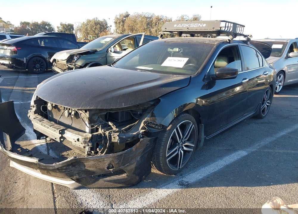 2017 HONDA ACCORD SPORT VIN: 1HGCR2F57HA051309