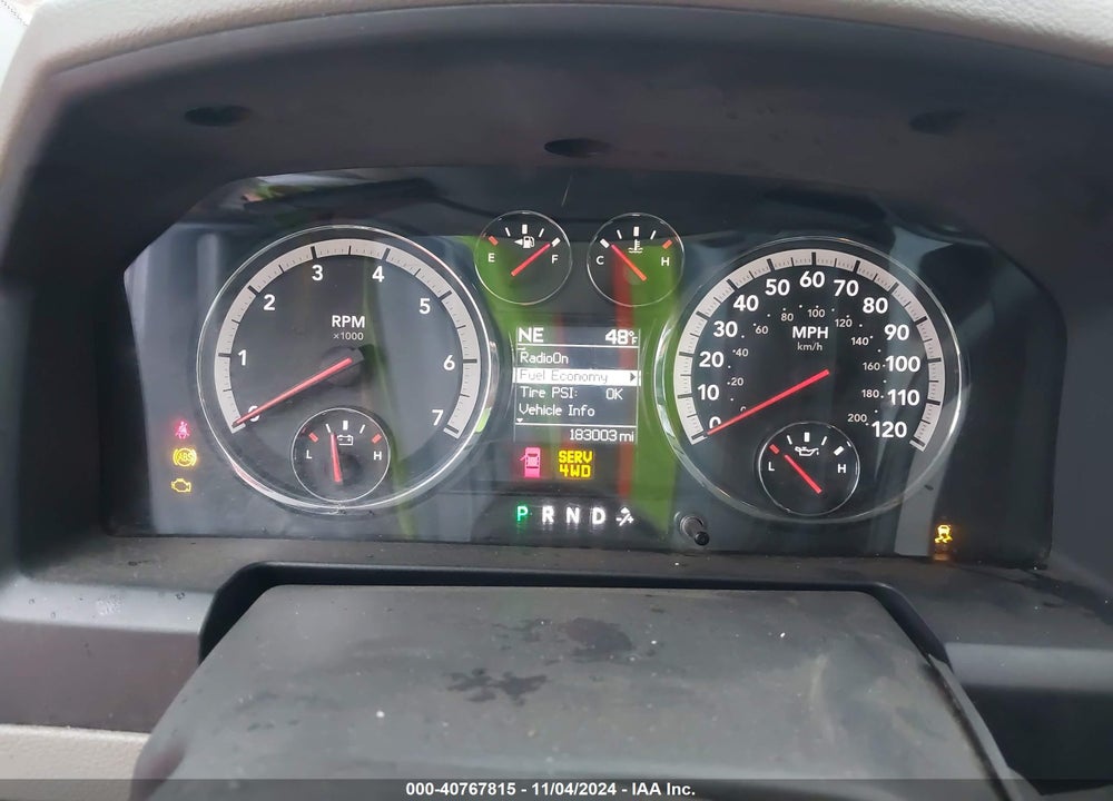 2011 RAM 1500 SLT VIN: 1D7RV1CP9BS655293