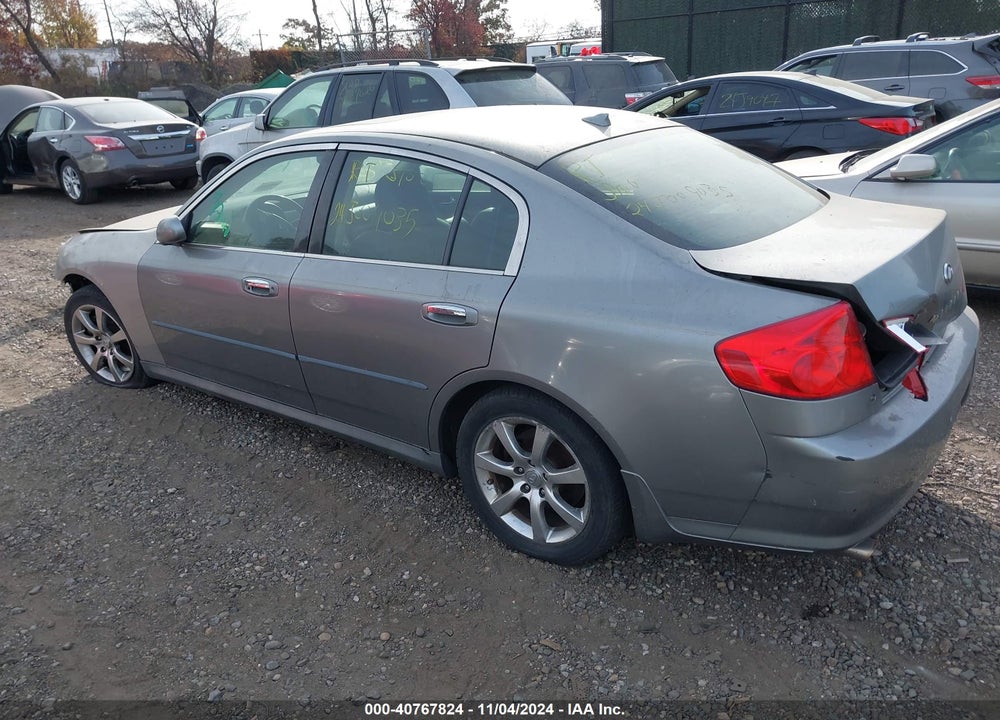 2006 INFINITI G35X VIN: JNKCV51F16M611234