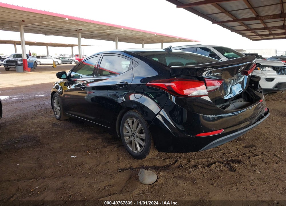 2015 HYUNDAI ELANTRA SE VIN: KMHDH4AE6FU320514