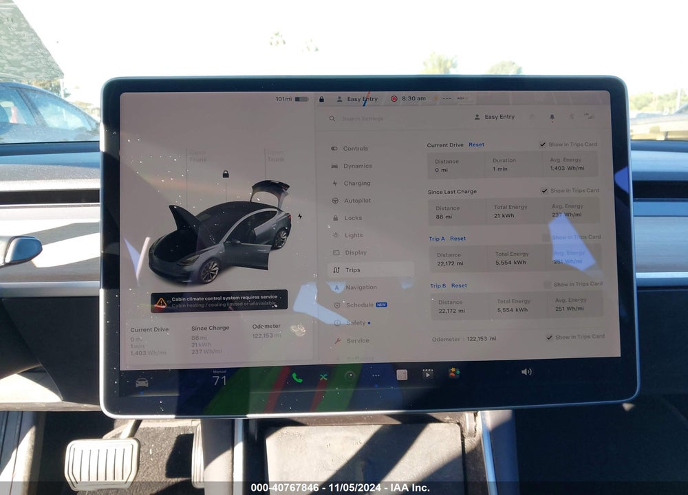 2018 TESLA MODEL 3 LONG RANGE/MID RANGE VIN: 5YJ3E1EAXJF044208