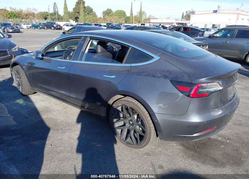 2018 TESLA MODEL 3 LONG RANGE/MID RANGE VIN: 5YJ3E1EAXJF044208