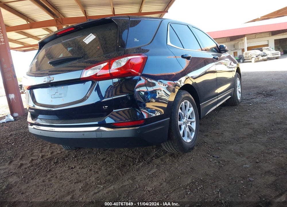 2020 CHEVROLET EQUINOX FWD LT 1.5L TURBO VIN: 3GNAXKEV4LS697709