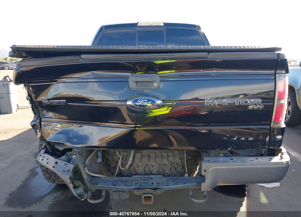 2012 FORD F-150 SVT RAPTOR VIN: 1FTFW1R60CFC95995