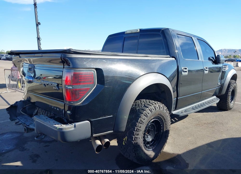2012 FORD F-150 SVT RAPTOR VIN: 1FTFW1R60CFC95995