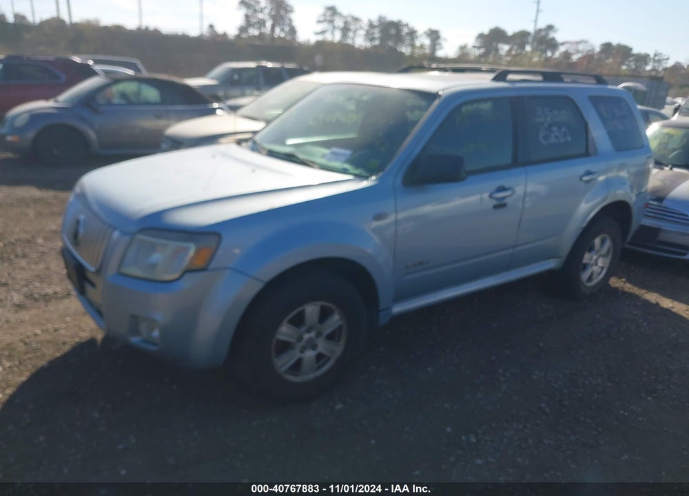 2008 MERCURY MARINER V6 VIN: 4M2CU91148KJ27423