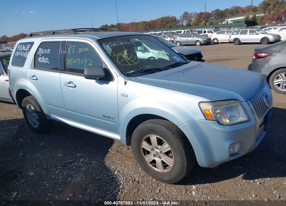 2008 MERCURY MARINER V6 VIN: 4M2CU91148KJ27423